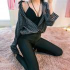 Mid-rise Stretch Skinny Pants