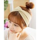 Knot Knit Wide Hair Band