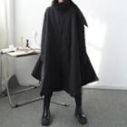 Loose-fit Cape Padded Coat