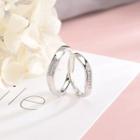 Couple Matching Rhinestone Ring 1 Pair - Rs430 - Ring - One Size