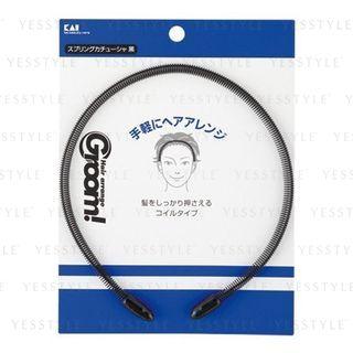Kai - Headband With Spring Black 1 Pc