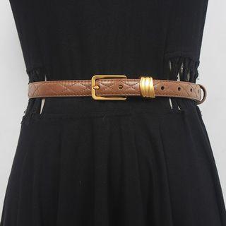 Plain Quilted Belt