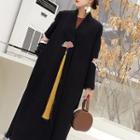 Traditional Chinese Tasseled Buttoned Long Coat
