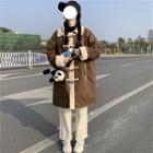 Fleece Trim Duffle Coat