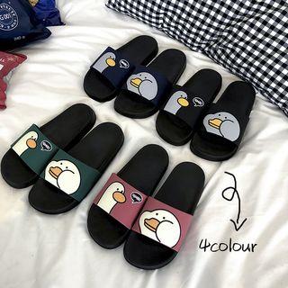 Cartoon Print Slide Sandals