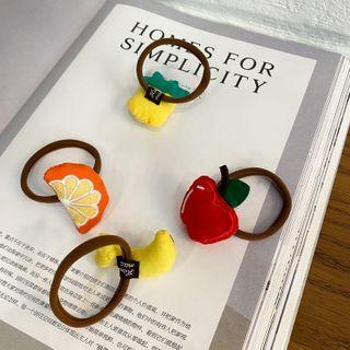 Flannel Fruit Hair Tie