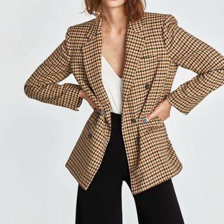 Check Prints Blazer