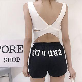Lettering Tank Top / Shorts