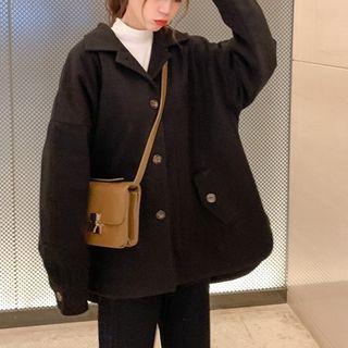 Single Breast Oversized Coat