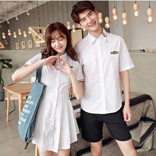 Couple Matching Short-sleeve Shirt / Shirtdress