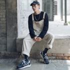 Front Pocket Straight-cut Jumper Pants