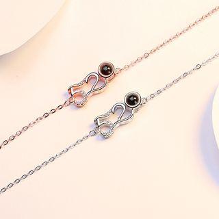 Faux Crystal 520 Numerical Bracelet
