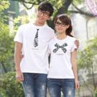 Couple Matching Print T-shirt