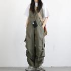 Plain Cargo Jumpsuit