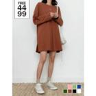 Slit-side Boxy Long T-shirt