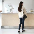 Crew-neck Stripe-trim Sweater