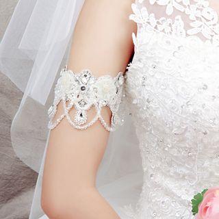 Bridal Beaded Crystal Bracelet