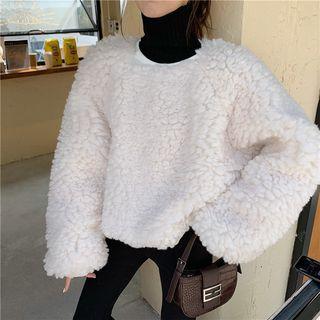 Fleece Sweatshirt / Boot Cut Pants