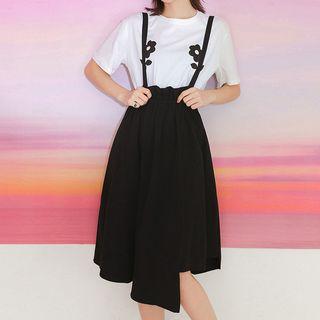 High-waist Jumper Skirt