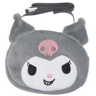 Kuromi Pouch With Shoulder Strap One Size