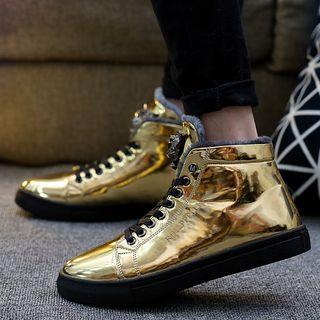Shimmer High-top Sneakers