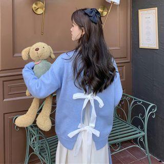 Back Back Bow Sweater