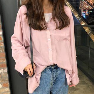 Plain Shirt Mauve - One Size