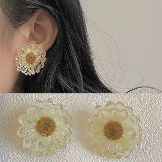 Flower Earring 1 Pair - 0967a - Flower - Earrings - One Size