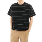 Plus Size Boxy Striped T-shirt