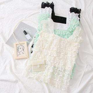 Layered Lace Vest