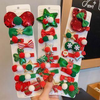 Holiday Hair Clip Set (various Designs)