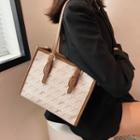 Print Zip Tote Bag