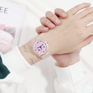 Chinese Characters Strap Watch