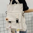 Top Handle Snap Buckle Backpack / Bag Charm