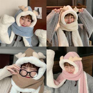 Deer Hooded Scarf