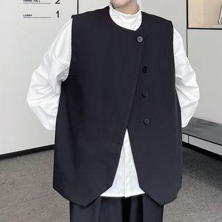 Plain Oversized Vest