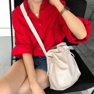 Drawstring Crossbody Bag