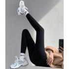 High-stretch Plain Leggings