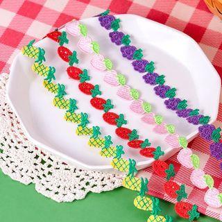 Fabric Fruit Choker
