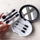 Portable Mini Makeup Brush Set As Shown In Figure - One Size