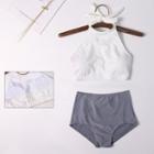 Swim Set: Halter Top + Skirt