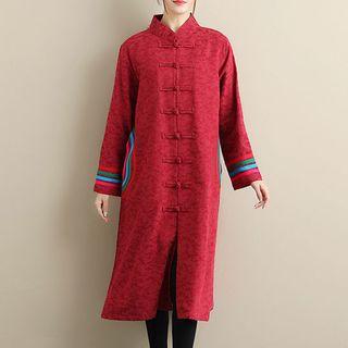Frog-button Long Jacket