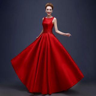 Wedding Sleeveless Evening Dress