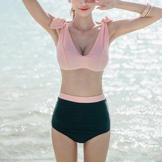 Set Of 2: Two-tone Bikini