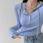 Details Slim-fit Hooded Sweatshirt In 5 Colors