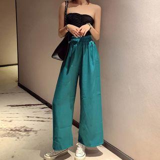 Tube Top / Wide Leg Pants