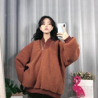 V Neck Long Sleeve Sweater