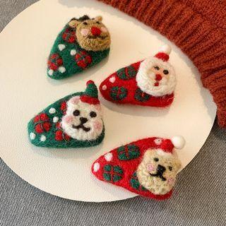 Christmas Applique Hair Clip