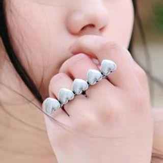 Heart Double Ring