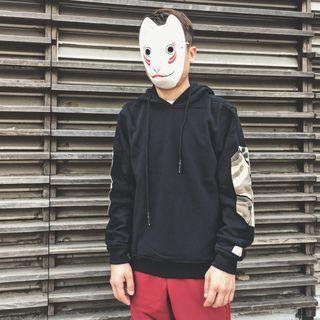 Camouflage Applique Hoodie